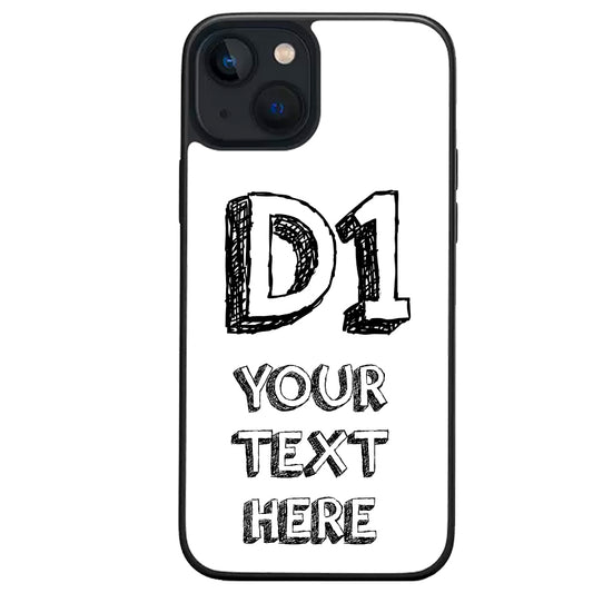 Customizable D1 iPhone Case