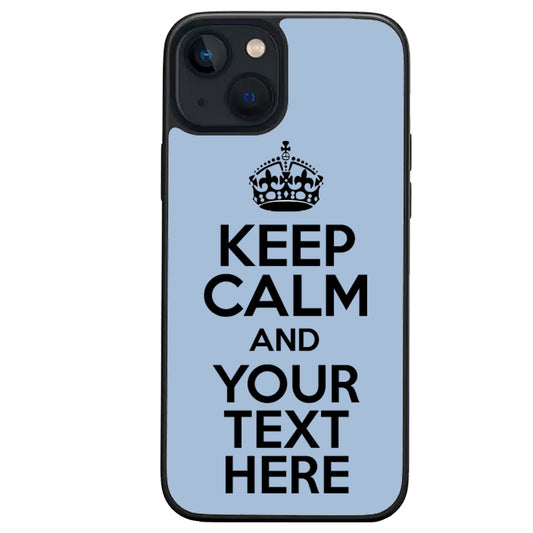 Customizable Keep Calm iPhone Case