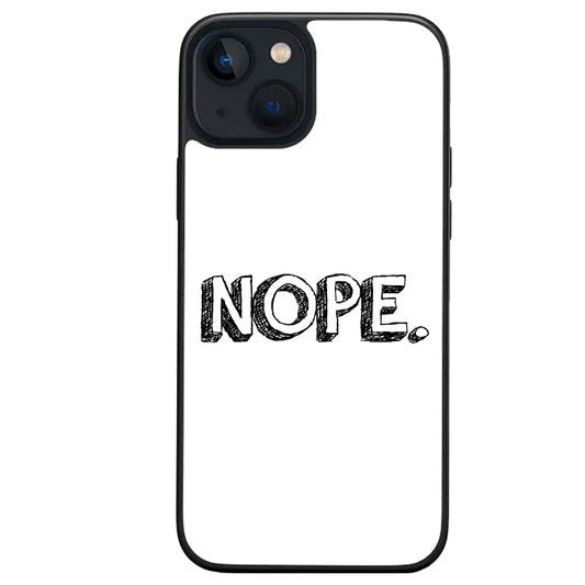 Nope iPhone Case