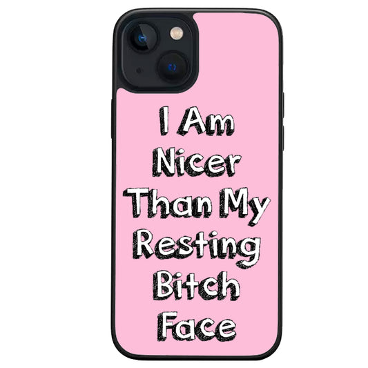 Resting Bitch Face iphone case