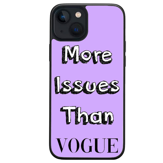 More issues than Vogue iPhone Case