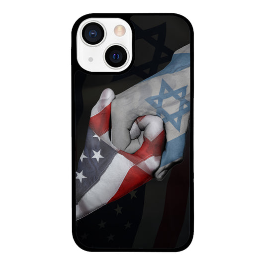 America Stands With Israel iPhone Case