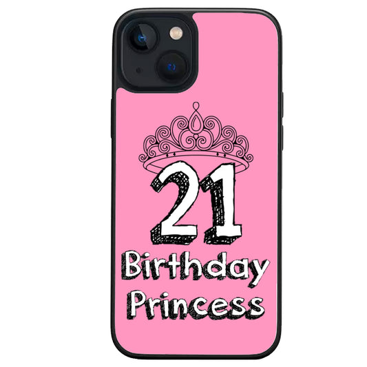 Customizable Birthday Princess iPhone Case