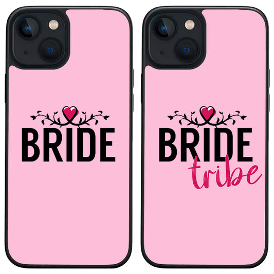 Bachelorette Party Matching Pair of iPhone Cases