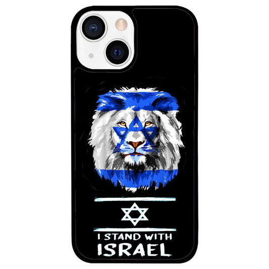 i stand with israel iphone case
