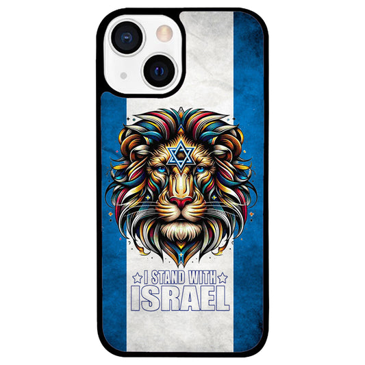 i stand with israel iphone case