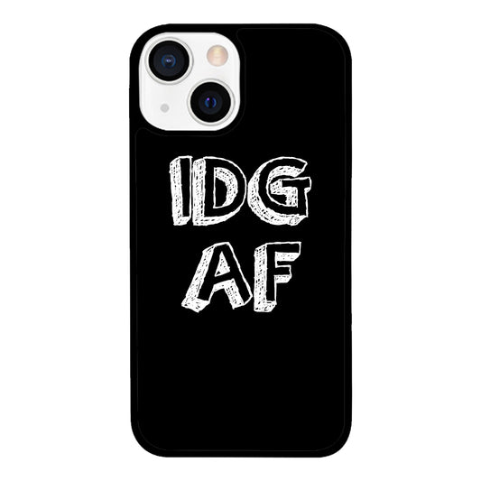 IDGAF iPhone Case